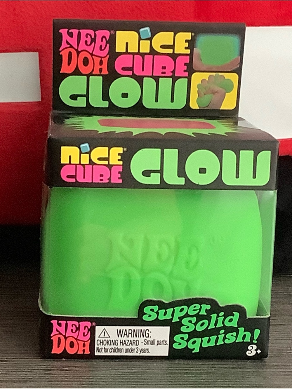 Nice Cube Glow Super Solid Squish - Green - Picture 2 of 3